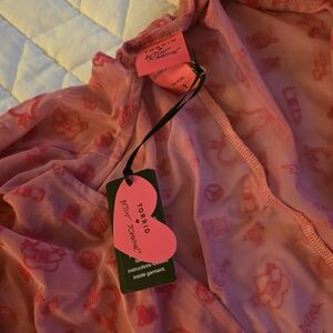 Torrid Vibrant Pink Sheer Robe